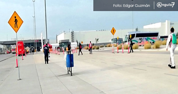 Con cubrebocas, sana distancia, Audi reanuda operaciones en San José Chiapa