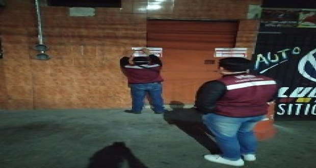 Ahora, clausuran 4 botaneros y bares en colonias de Puebla capital