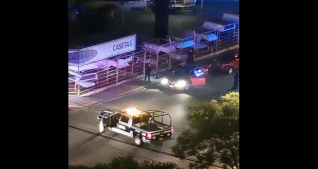 Persecución acaba en balacera por Telmex de la 25; hay 4 detenidos