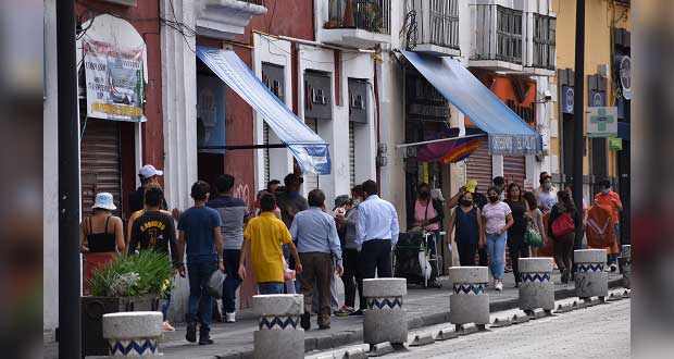 Sólo 20% de comercios en CH de Puebla está abierto: consejo