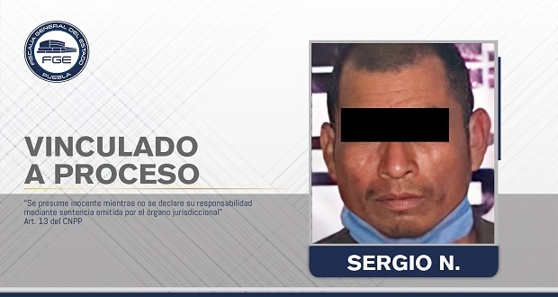Vinculan a proceso a sujeto por intento de feminicidio en Pahuatlán