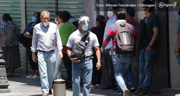 Contagios de Covid-19 no dan tregua en Puebla y suma 364 nuevos casos