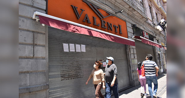 Por no acatar cierre, PC estatal clausura local de Centro Histórico