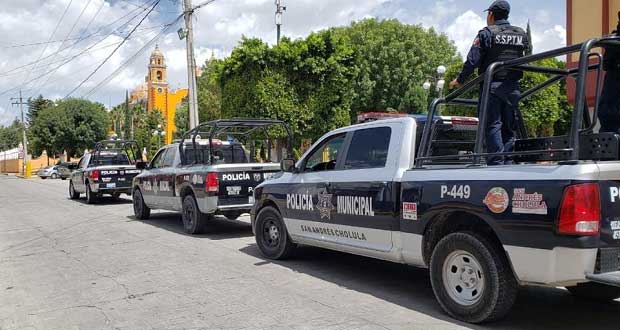 En una semana, Ssptm de San Andrés Cholula atiende 19 reportes
