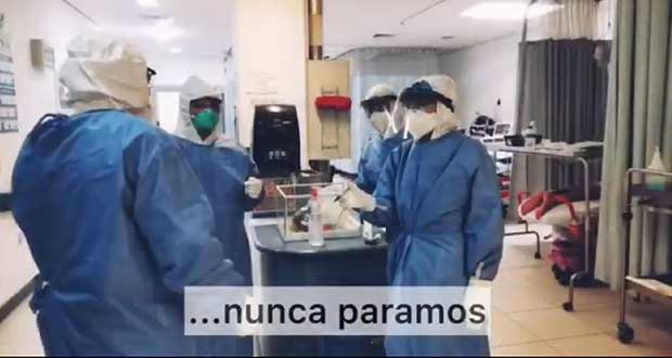 Con video, personal de Cholula pide solidaridad para basificación