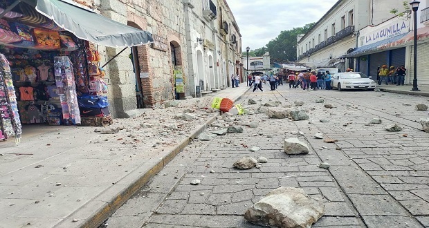 Suman siete personas fallecidas tras sismo en Oaxaca: Murat