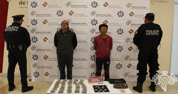 SSP detiene a dos presuntos narcomenudistas de “La Patrona”