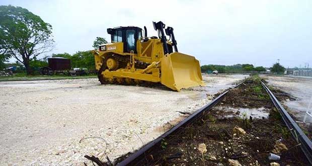Inicia colocación de balastro en tramos 3 y 4 de Tren Maya