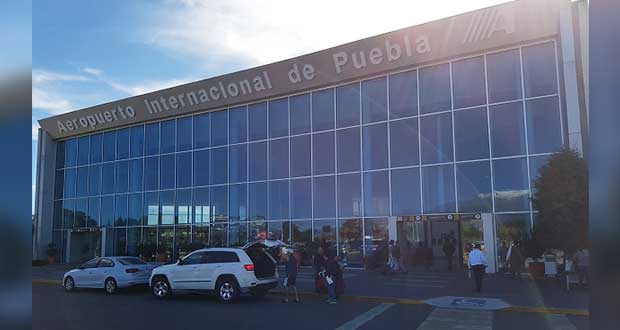 Flujo de pasajeros de aeropuerto de Puebla cae 74% en contingencia por Covid