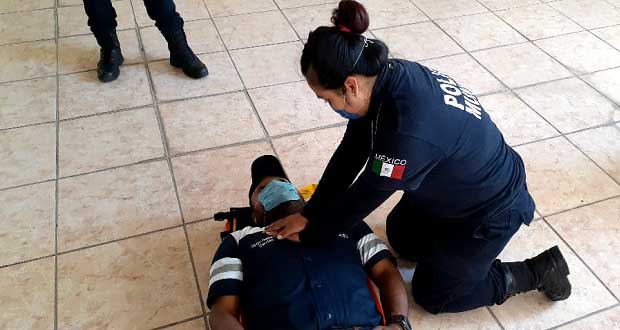 Edil antorchista de Atexcal organiza curso de primeros auxilios