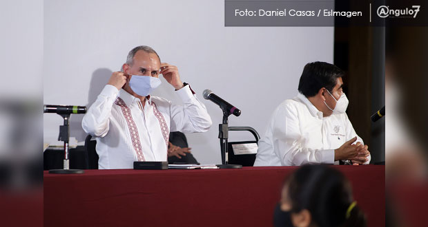 Puebla seguirá en semáforo rojo de Covid, contagios han desacelerado: Gatell