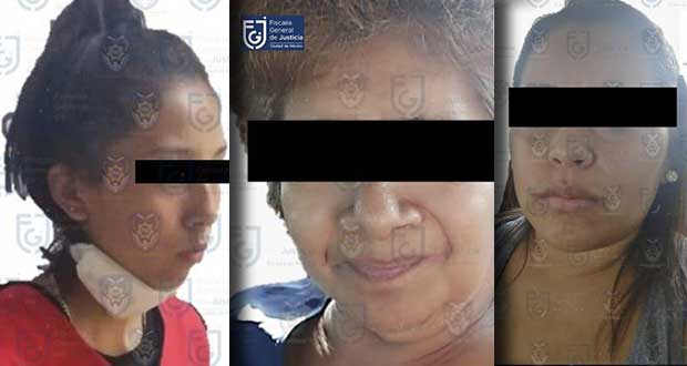 Detienen a 3 mujeres por secuestro y extorsión a personal de salud