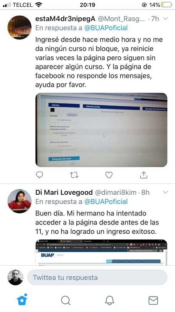 Falla impide probar plataforma para examen de admisión a BUAP