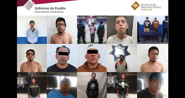 En Puebla, bajan 31% robos y 74% secuestros durante 1S, señala SSP