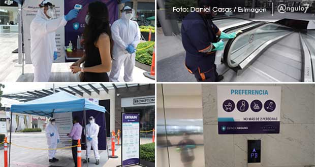Por negocios esenciales, 54 centros comerciales reabren en Puebla: Acecop