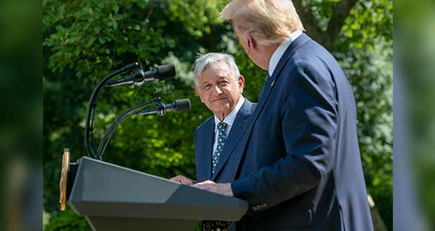 Trump cambió su discurso hacia mexicanos; política es tiempo: AMLO