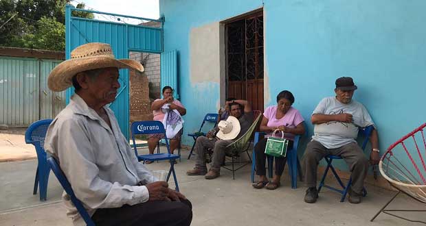 Vecinos de Ixcamilpa expresan apoyo a líderes de Antorcha