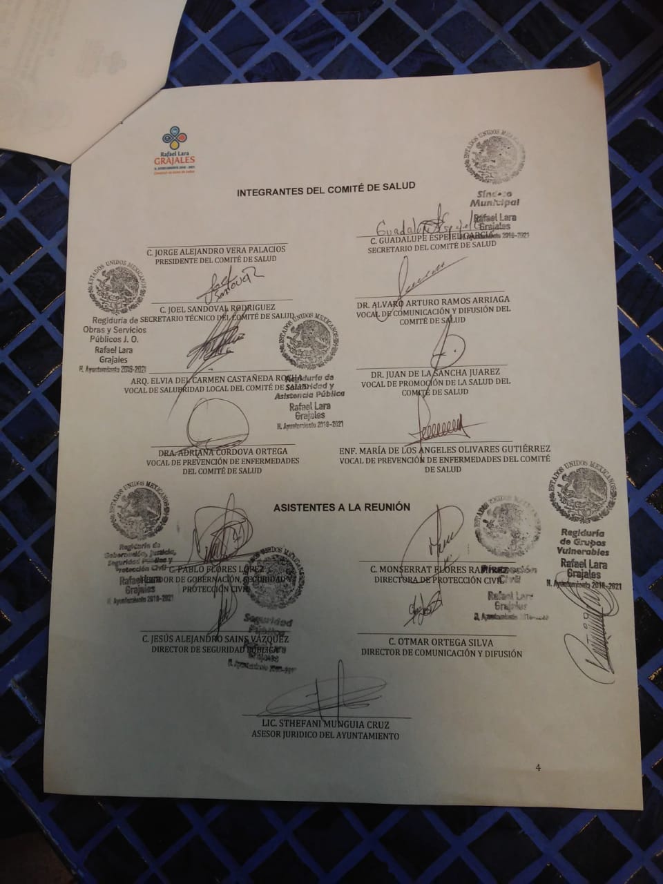 Edil de Grajales se niega a firmar acuerdo para atender Covid: regidores