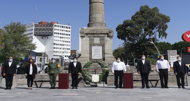 Gobierno estatal conmemora aniversario luctuoso de Benito Juárez