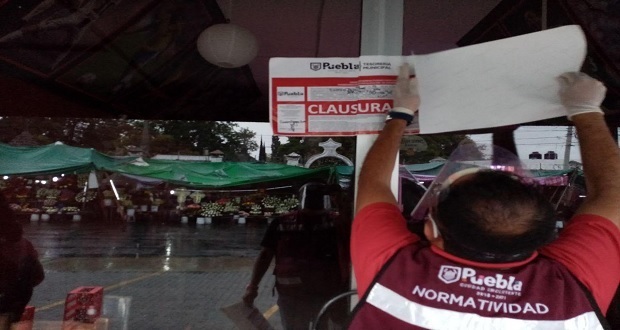 Clausuran 320 establecimientos en Puebla por no tener documentos en orden