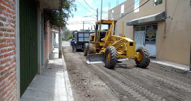 Antorcha gestiona trabajos en colonia Lomas Flor del Bosque