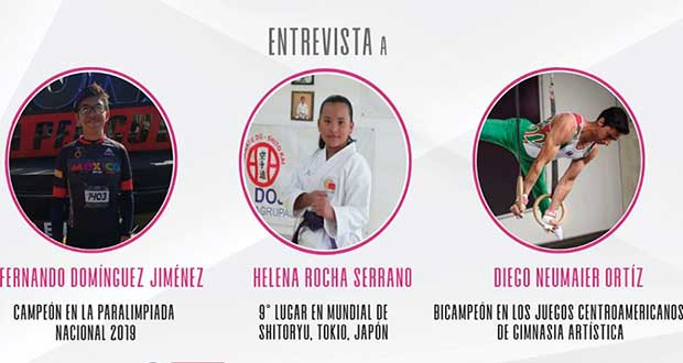 Con conversatorio en línea, IMDP fomentará deporte en poblanos
