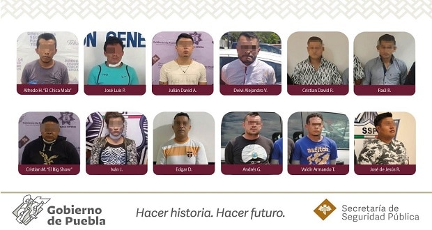 Cae narcomenudista en Texmelucan y debilitan a 16 bandas de Tehuacán