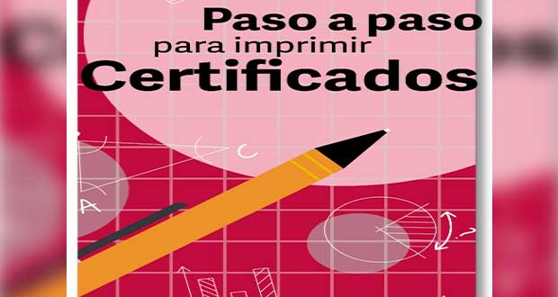 Si tienes hijos en educación básica, así puedes imprimir su certificado