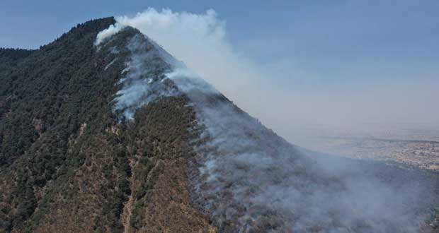 En primer semestre, se registran 252 incendios forestales en Puebla