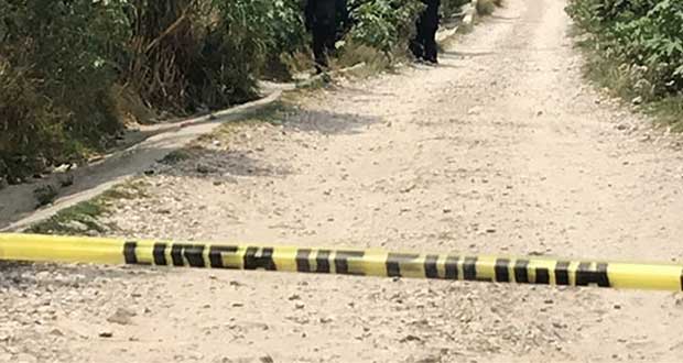 Hallan cadáver en carretera Texmelucan-Tlaxcala; irían 13 en febrero