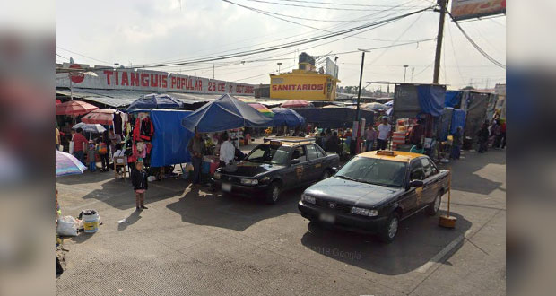 Intentan linchar a presunto delincuente en el Mercado Hidalgo