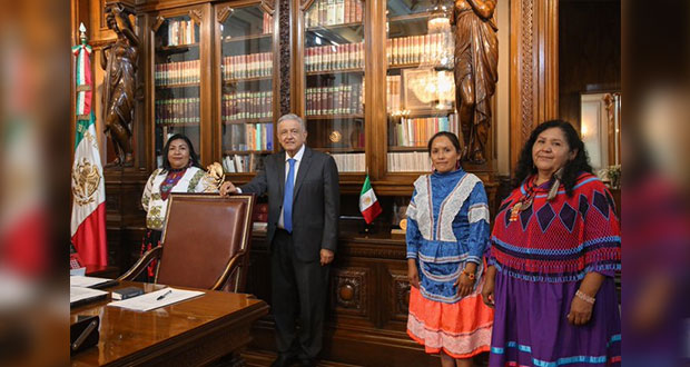 Tres mujeres indígenas, postuladas por AMLO para Conapred
