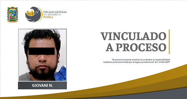 Vinculan a proceso a sujeto por abuso sexual de menor en Puebla