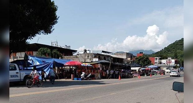 Segob revisará falta de medidas por Covid en ambulantaje de Xicotepec
