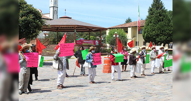 Pueblo no abandonará a sus líderes, asegura Antorcha en Zacatlán