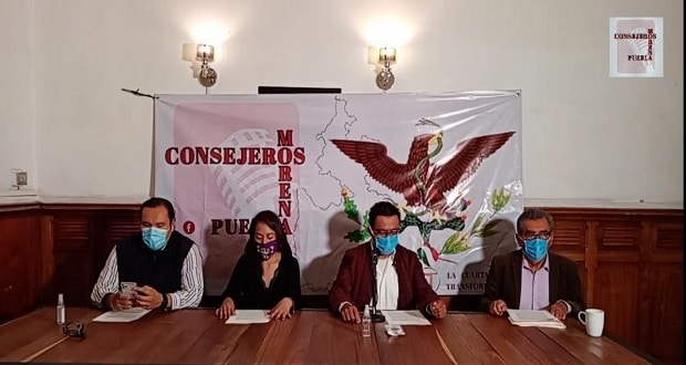 Consejeros de Morena en Puebla a favor de encuesta abierta entre militantes