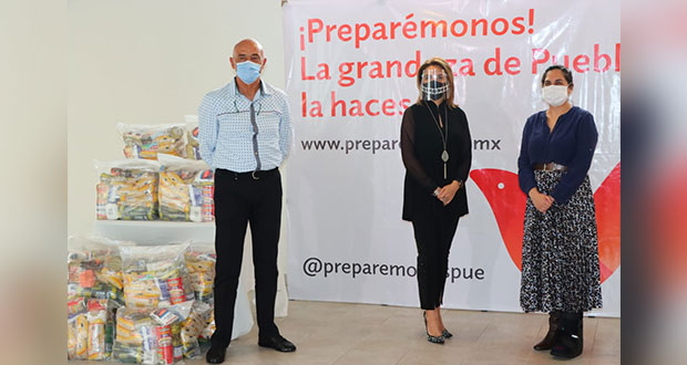 SRE dona 5 mil despensas para Puebla ante contingencia