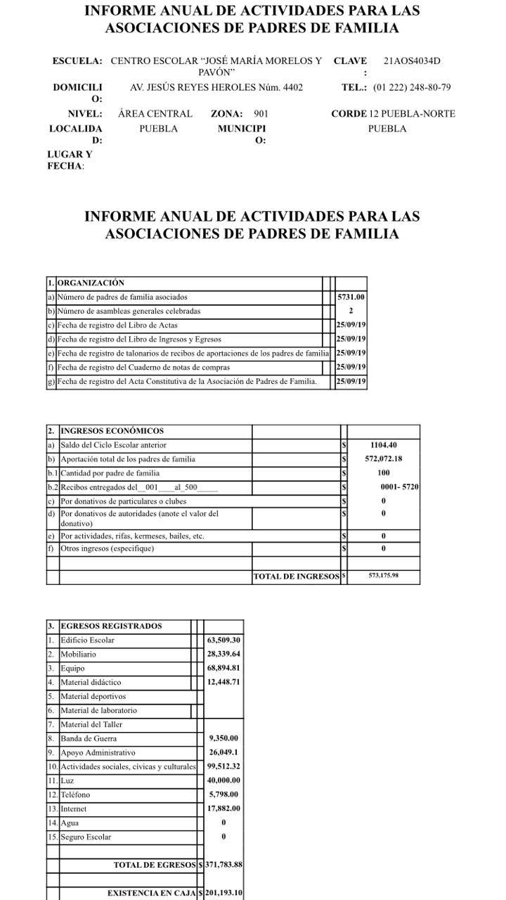 Centro Escolar condiciona cuotas y no transparenta su uso, acusan padres