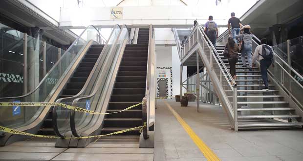 Costará 11 mdp cambiar escaleras de paradero Juárez de RUTA