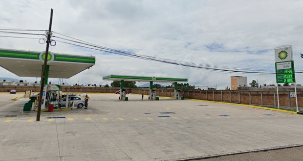 Gasolinera BP en Atlixco, con precio de diésel más bajo en zona centro. Foto: AMLO