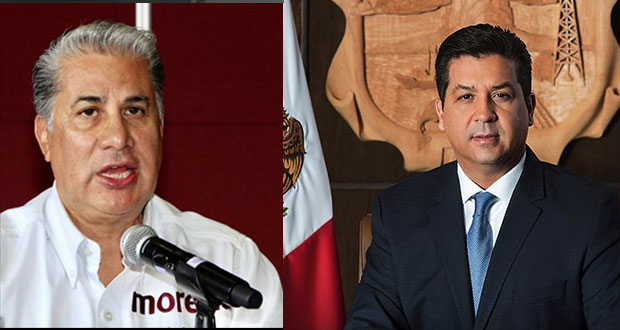 Aspirante a CEN de Morena denuncia en FGR a gobernador de Tamaulipas