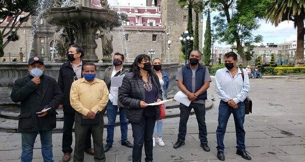 Músicos poblanos acusan falta de apoyos del gobierno; exigen despensas