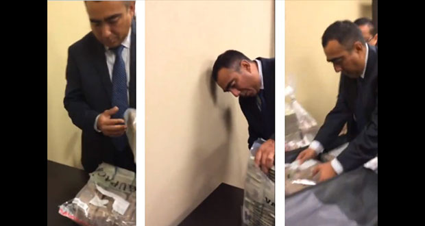 En video, exhiben a 2 panistas recibiendo dinero de “funcionario” de Pemex