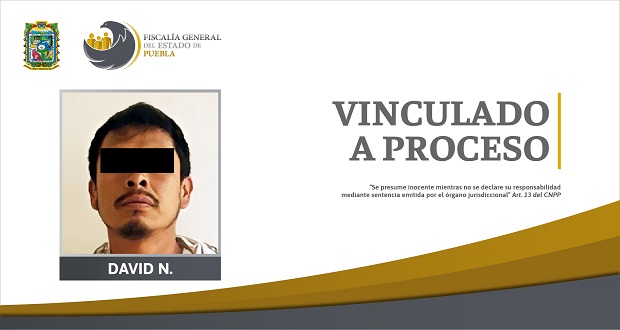 Vinculan a proceso a sujeto en Puebla por violencia familiar