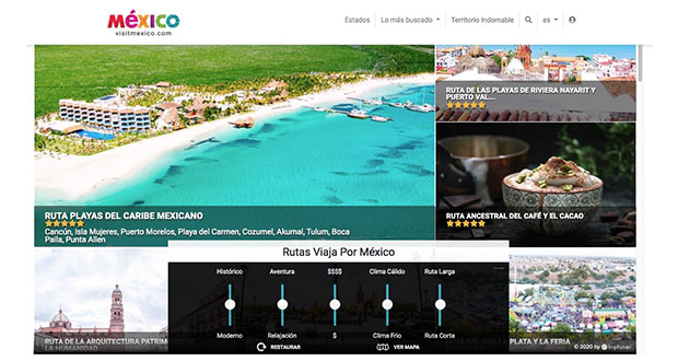Tras daños a imagen turística, reactivan página Visit México