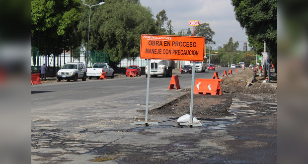 Invierte Comuna 101 mdp para rehabilitar avenida Xonaca