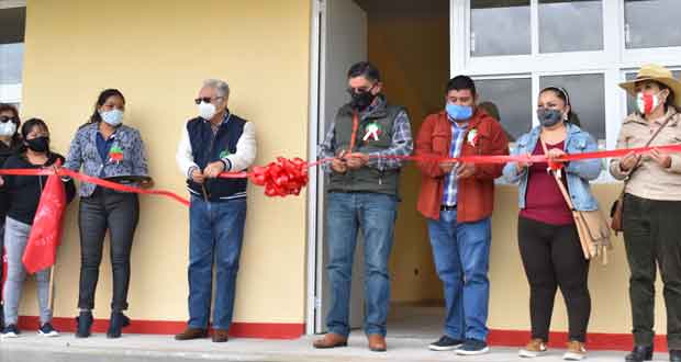 Ayuntamiento de Ixcaquixtla y Antorcha inauguran 5 obras