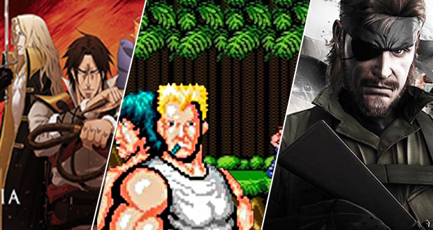 Lanzan para PC ocho juegos de tres sagas clásicas de Konami