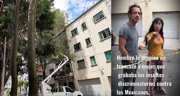 Argentinos agreden a vecina de CDMX; “fílmame india horrible”