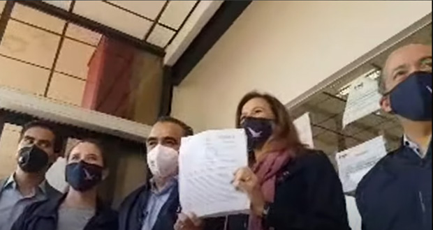 Calderón y Zavala reclama a INE por no registrar su partido